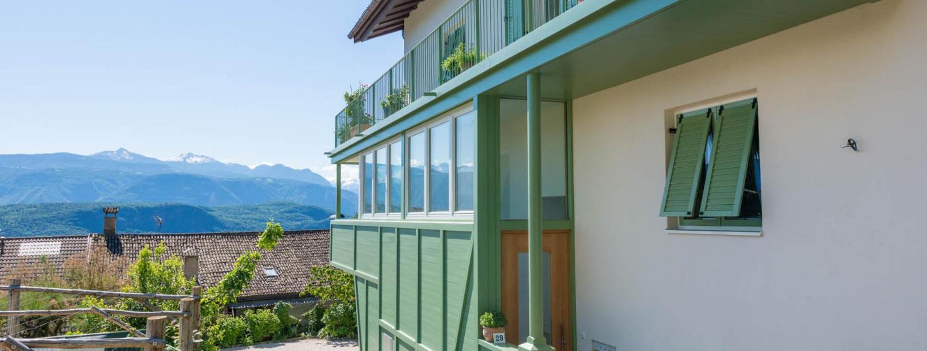 Haus Pobitzer Lejlighed Caldaro Eksteriør billede